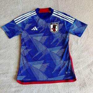 Adidas Boys Japan National Soccer Team Home Jersey from 2022 FIFA World Cup Size